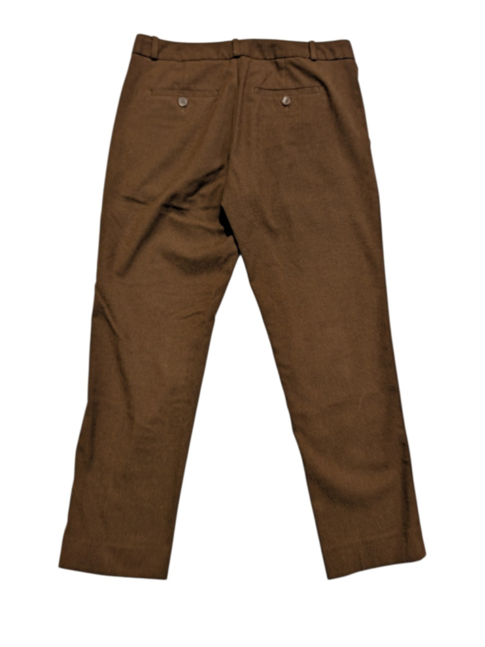 Banana Republic Hampton Fit Trousers Brown Size 6 ankle - Picture 3 of 11